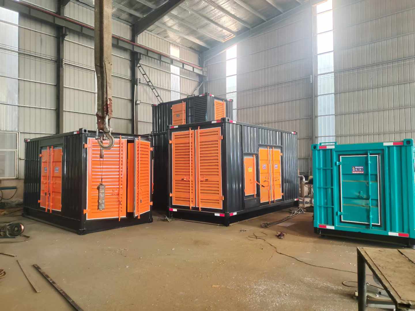 高陵500kw柴油发电机组可以带动多少功率设备？