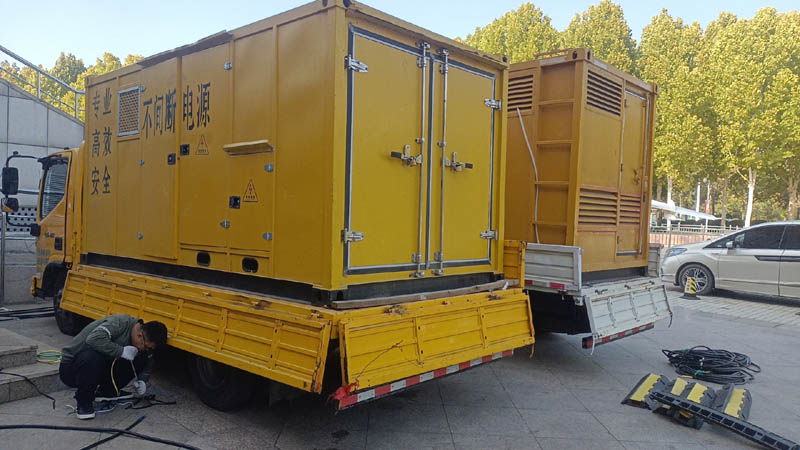 高陵柴油发电机组和UPS电源配合使用时的注意事项